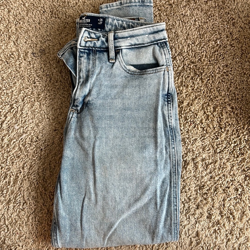 Hollister straight leg denim jeans